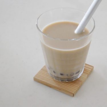 改めて、家カフェのタピオカ。